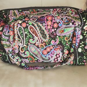 Paisley print weekend bag
